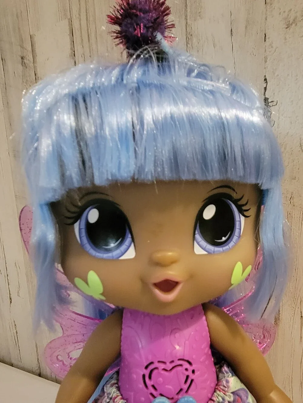 Baby Alive GloPixies Doll, Gigi Glimmer, Glowing Pixie Doll